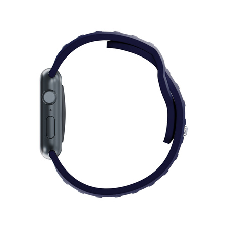 42/44/45/46/49 mm Ocean Blue (big) - 3mk Silicone Watch Strap for Apple