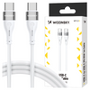 WOZINSKY KABEL USB-C USB-C PD 65W DO LAPTOP TELEFON 1M SZYBKIE ŁADOWANIE