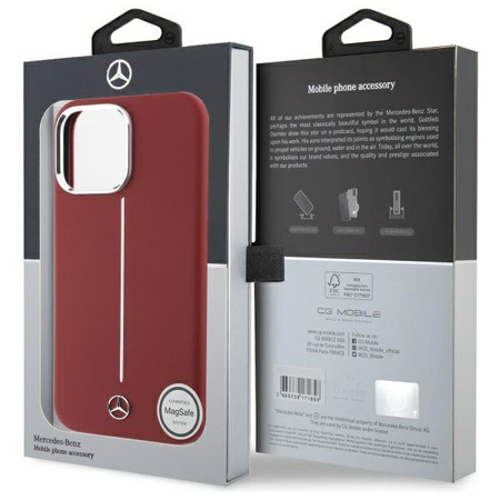 MERCEDES CASE DO IPHONE 16 PRO MAX 6.9 HARDCASE SILICONE Z DO MAGSAFE