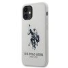 US Polo USHCP12SSLHRWH iPhone 12 mini 5,4" biały/white Silicone Collection