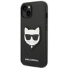 Karl Lagerfeld KLHCP14MSAPCHK iPhone 14 Plus 6,7" hardcase czarny/black Saffiano Choupette Head Patch
