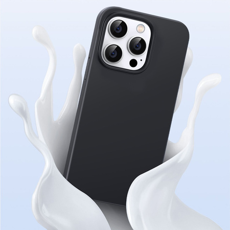 Ugreen LP625 Silky Silicone Protective Case gumowe elastyczne silikonowe etui na telefon do iPhone 14 czarny (90919)