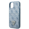 Guess GUHCP13SP4TPB iPhone 13 mini 5,4" niebieski/blue hardcase 4G Triangle Logo Cardslot