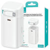 USAMS Powerbank ze zwijanym kablem USB-CRetractable 18000 mAh PD45W Fast Charge XMF Series biały/white 20KCD21602 (US-CD216)