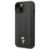 Etui Karl Lagerfeld KLHCP14MPSQPK na iPhone 14 Plus hardcase - czarne Puffy Ikonik Pin