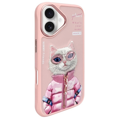 NIMMY ETUI DO IPHONE 16 6.1 Z ANTYPOŚLIZGOWĄ POWŁOKĄ Z MAGNETYCZNYM ZAMKIEM