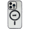Karl Lagerfeld KLHMP15XHKHNOTK iPhone 15 Pro Max 6.7" transparent hardcase IML Karl`s Head MagSafe