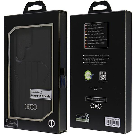 AUDI ETUI HARDCASE DO MAGSAFE SAMSUNG S24 ULTRA S928 Z OCHRONĄ NA TELEFON