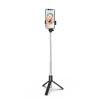 HURTEL SELFIE STICK TELESKOPOWY TRIPOD DO TELEFONÓW 0.7M CZARNY KOMPAKTOWY