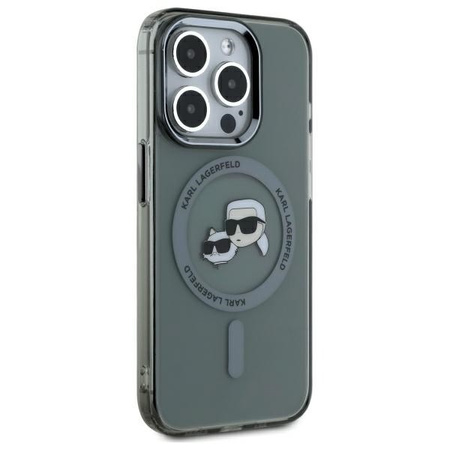 KARL LAGERFELD KLHMP15XHLSKCK ETUI DO IPHONE 15 PRO MAX 6.7 HARDCASE METAL