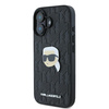 KARL LAGERFELD ETUI HARDCASE DO IPHONE 16 6.1 MONOGRAM KARL HEAD PIN BLACK