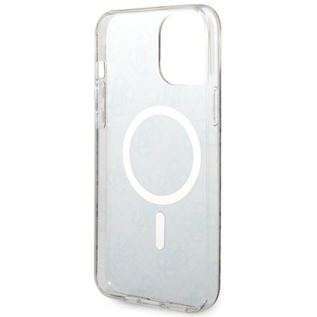 Etui Guess GUHMP13XH4STW na iPhone 13 Pro Max 6.7" - brązowe 4G MagSafe