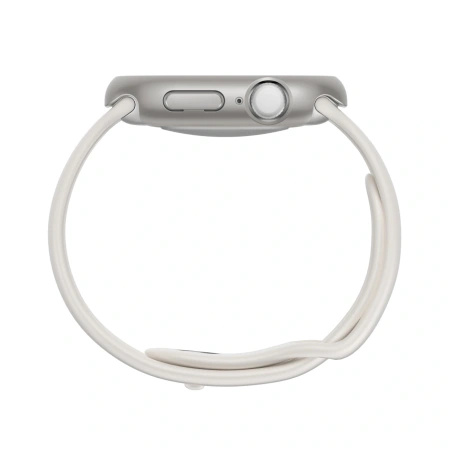 Etui ochronne AMAZINGTHING Minimal na Apple Watch Series 11 46mm - srebrne