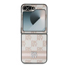 DKNY ETUI CASE DO TELEFONU SAMSUNG Z FLIP 6 F741 PASKI Z RÓŻOWYM WZOREM