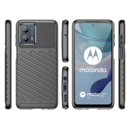 HURTEL ETUI THUNDER CASE DO MOTOROLA MOTO G53 SILIKONOWY PANCERNY POKROWIEC