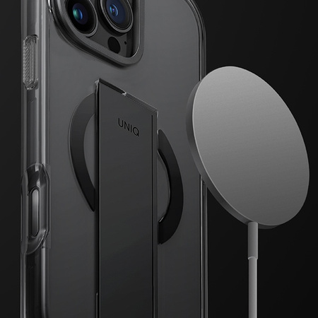 UNIQ ETUI HELDRO MAX DO IPHONE 16 PRO 6.3 MAGCLICK PRZEZROCZYSTE ŁADOWANIE