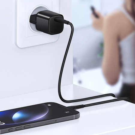 MCDODO SZYBKA ŁADOWARKA SIECIOWA ZASILACZ DO IPHONE LIGHTNING 20W KABEL 1M