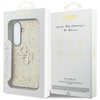 Etui Guess Fixed Glitter Big 4G Metal    Logo do Samsung Galaxy S26 złoty