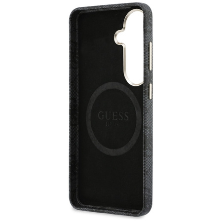 Etui Guess 4G Triangle Logo MagSafe do   Samsung Galaxy S26 czarny