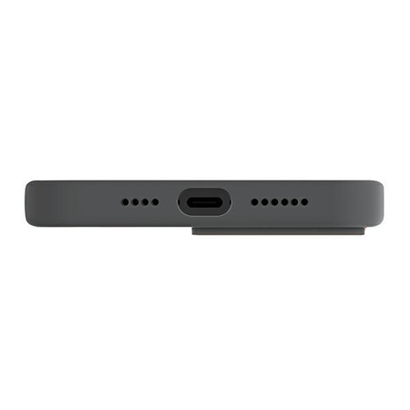 Etui Uniq Lino Hue na iPhone 14 Plus Magclick Charging - szare