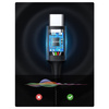 Ugreen kabel audio stereo AUX 3,5 mm mini jack - USB Typ C do telefonu tabletu 1m czarny ( 20192)