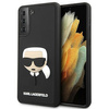 Karl Lagerfeld KLHCS21MKH3DBK S21+ G996 czarny/black hardcase 3D Rubber Karl`s Head