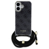 GUESS HARDCASE POKROWIEC DO IPHONE 16 6.1 CALA Z PASEM CROSSBODY OCHRONNY