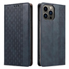 Magnet Strap Case etui Samsung Galaxy S23 pokrowiec z klapką portfel mini smycz podstawka niebieskie