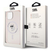 KARL LAGERFELD KLHMP15SHFCCNOP ETUI HARDCASE DO IPHONE 15 14 13 DO MAGSAFE