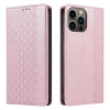 Magnet Strap Case etui iPhone 14 Plus pokrowiec z klapką portfel mini smycz podstawka różowe