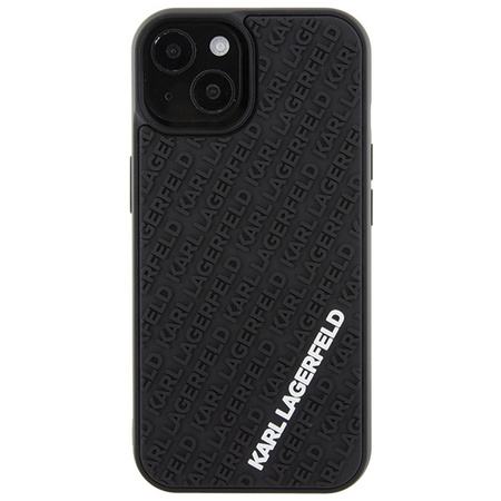 KARL LAGERFELD ETUI HARDCASE DO IPHONE 15 14 13 6.1 3D RUBBER MULTI LOGO