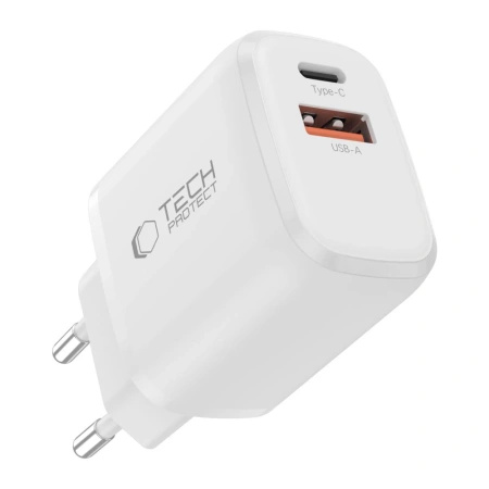 TECH-PROTECT ŁADOWARKA SIECIOWA NCA20 PD 20W QC3.0 DO TELEFONÓW Z USB-C