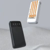 Dudao K6Pro uniwersalny powerbank 10000mAh z kablem USB, USB Typ C, Lightning czarny (K6Pro-black)