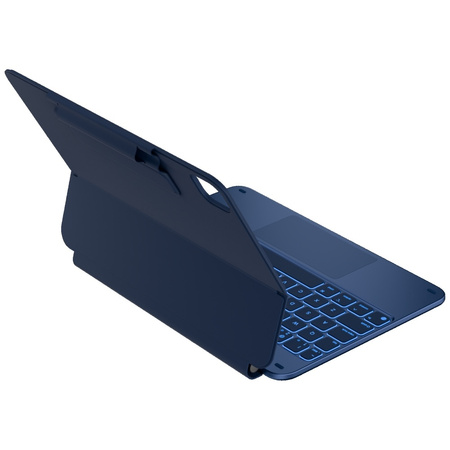 Etui Typecase Edge z klawiaturą do iPad  Air 11" 2024/2025 błękitny pacyfik