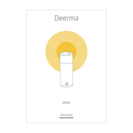 DEERMA MINI CZAJNIK ELEKTRYCZNY 500ML DO KAWY Z FUNKCJĄ TERMOSU I GOTOWANIA