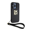 DKNY ETUI HARDCASE DO IPHONE 15 PRO Z PASKIEM NA NADGARSTEK STOCK LOGO