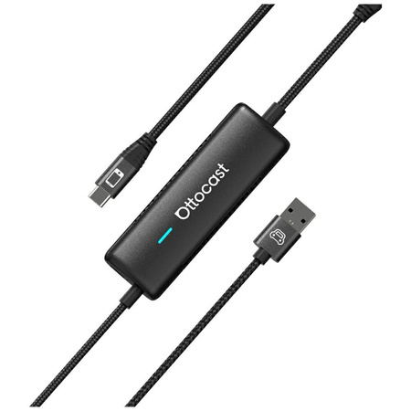 Adapter samochodowy Ottocast CA450-T     Mirror Touch CarPlay czarny
