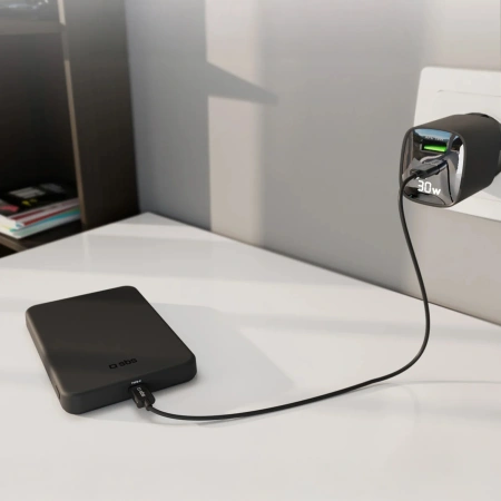 Powerbank SBS Mag Power Qi2 5000 mAh kompatybilny z MagSafe - czarny