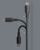 INNOSTYLE JAZZY KABEL USB LIGHTNING MFI SZYBKIEGO ŁADOWANIA DO IPHONE KEVLAR 2M CZARNY