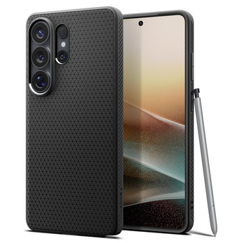 Spigen Liquid Air, matte black - Samsung Galaxy S26 Ultra