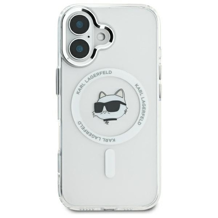 KARL LAGERFELD ETUI HARDCASE DO IPHONE 16 PLUS 6.7 DO MAGSAFE METAL