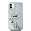 KARL LAGERFELD ETUI LIQUID GLITTER DO IPHONE 11 XR 6.1 CHOUPETTE DO MAGSAFE
