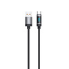 PALPRO KABEL USB-A USB-C SZYBKIE ŁADOWANIE DO SAMSUNG APPLE 3A 18W LED 1M