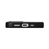 iCarer Litchi Premium Leather Case skórzane etui iPhone 14 Pro Max magnetyczne z MagSafe czarny (WMI14220712-BK)