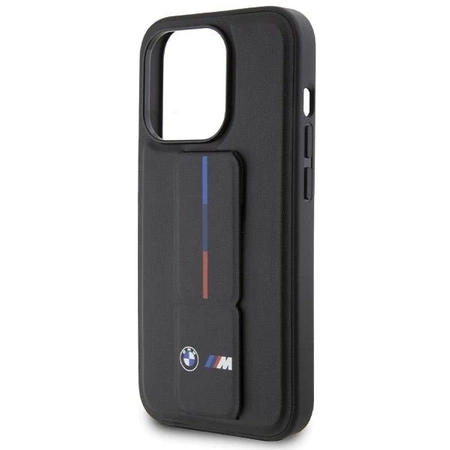 Etui BMW Grip Hot Stamp na iPhone 15 Pro - czarne