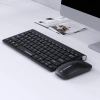 Zestaw bezprzewodowy klawiatura mysz bezprzewodowa 2.4 GHz - czarny