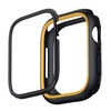 UNIQ etui Moduo Apple Watch Series  4/5/6/7/8/SE/SE2 44/45mm czarny-musztardowy/midnight-mustard