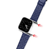 Dux Ducis Strap skórzany pasek do Watch 7 / 6 / 5 / 4 / 3 / 2 / SE (41 / 40 / 38mm) opaska bransoleta bransoletka z naturalnej skóry niebieski (Enland Version)