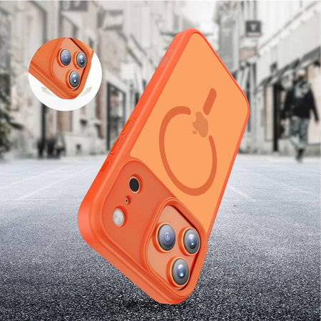 TECH-PROTECT MAGMAT MAGSAFE IPHONE 17 PRO MATTE COSMIC ORANGE
