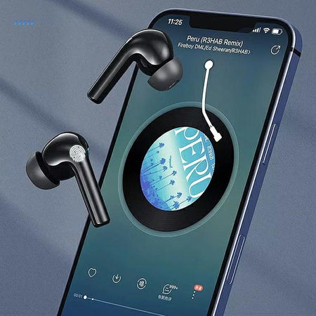 AWEI SŁUCHAWKI BLUETOOTH 5.3 T1 PRO TWS DO TELEFONÓW I KOMPUTERÓW Z STACJĄ